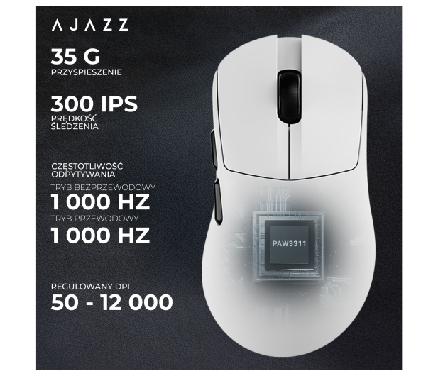 Ajazz AJ179 V2 MAX biała - 1536384 - zdjęcie 12